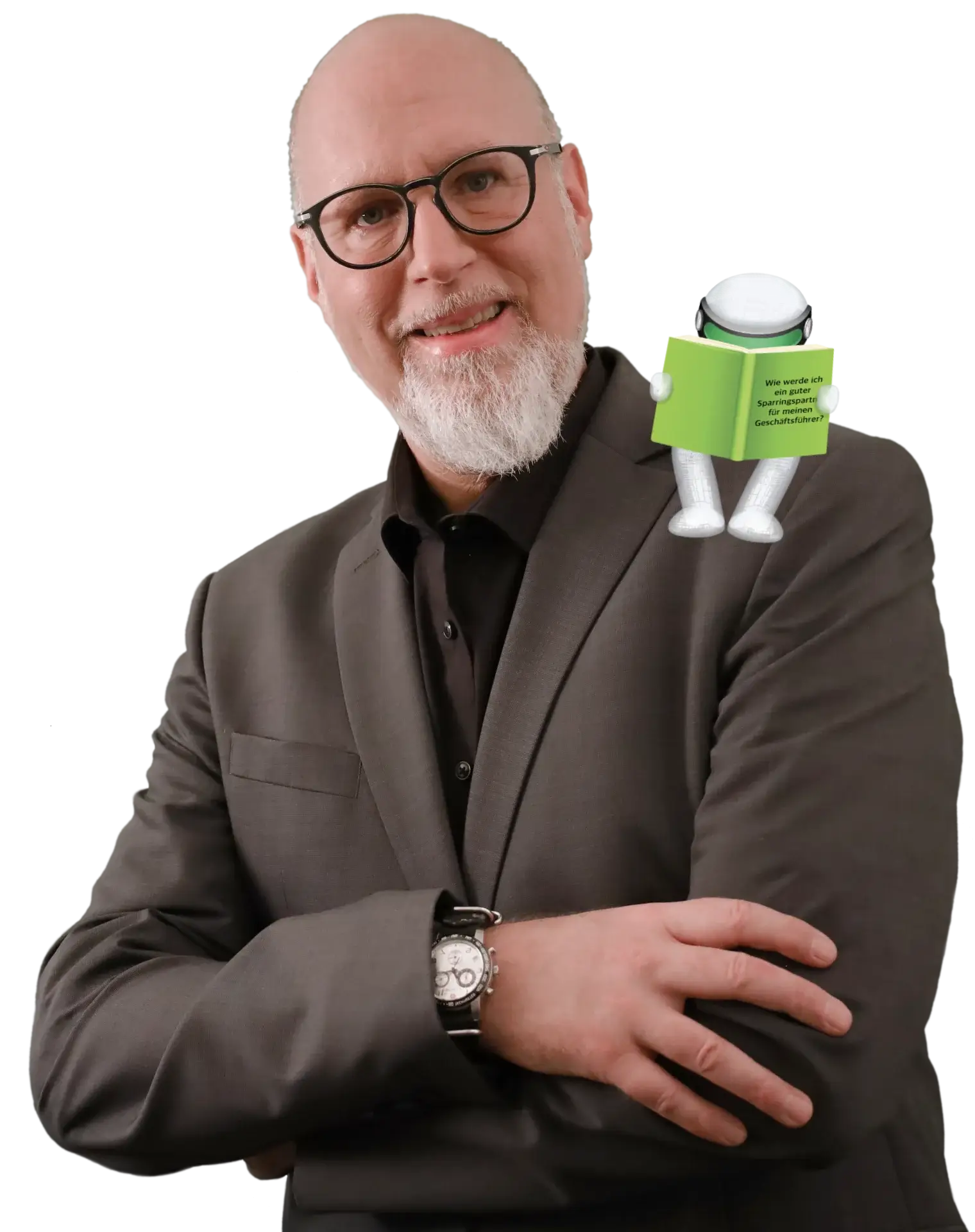 Jürgen Johannes Schimmöller mit KI-Bot